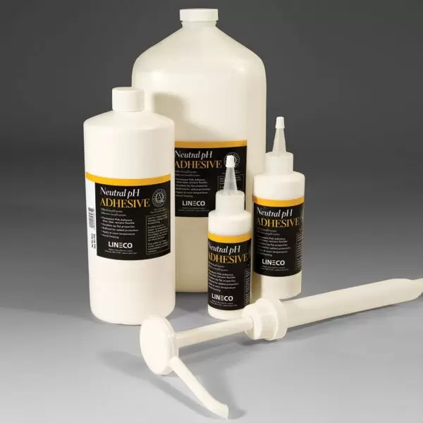 Neutral pH adhesive