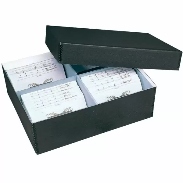 Card File Archival Storage Boxes