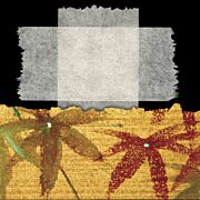 Lineco Self-Adhesive Mounting/Hinging Tissue in use as a hinge