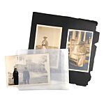 986-0405 glassine envelope in use rehousing old photographs