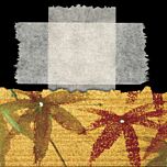 Lineco Self-Adhesive Mounting/Hinging Tissue in use as a hinge