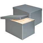 Lineco Metal Edge Record Storage Boxes