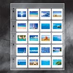 Polypropylene Slide Storage Album Pages, Top Loading